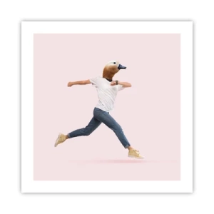 Poster - Eine Prise Absurdität - 50x50 cm