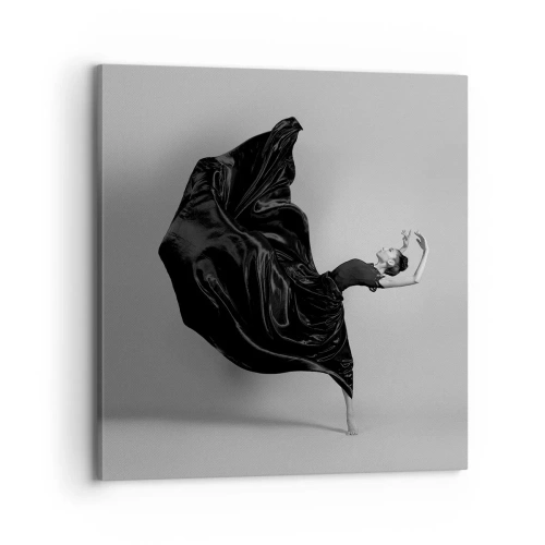 Bild auf Leinwand - Leinwandbild - Beflügelt durch die Musik - 70x70 cm