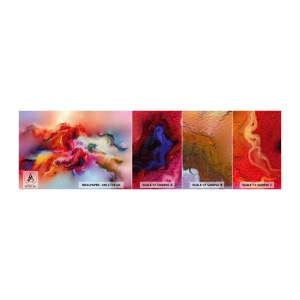 Fototapetenmuster Standard Eco - Wie man Träume fängt - rauchen - Abstraktion, Stück, Acryl - 100x30 cm