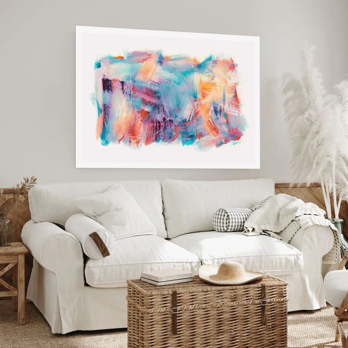 Poster - Buntes Durcheinander - 70x50 cm