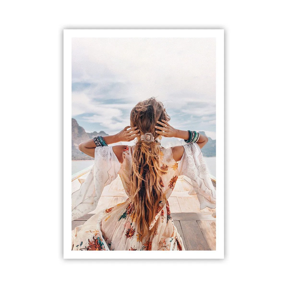 Poster - Auf dem Weg zum Glück - 70x100 cm