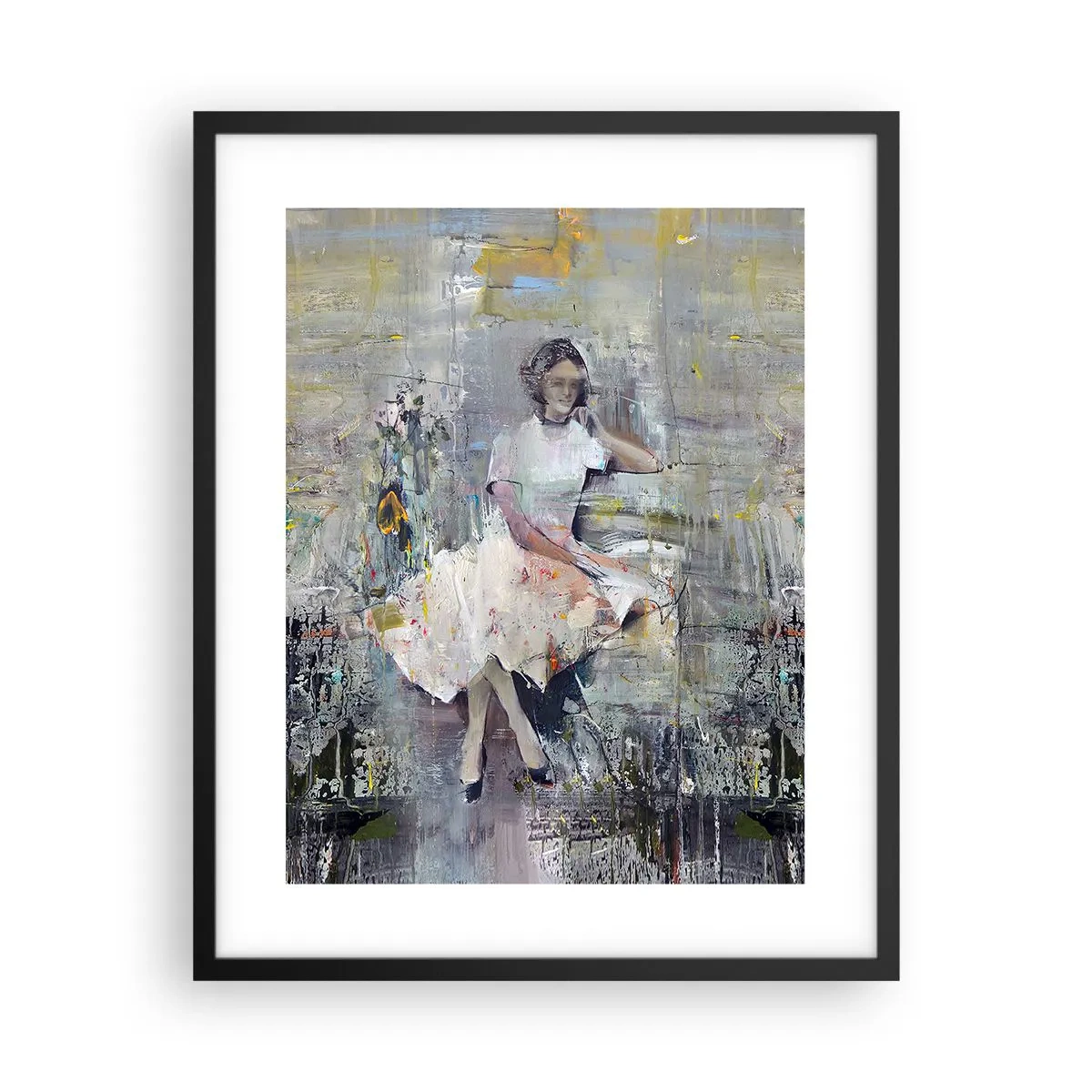 Poster in einem schwarzem Rahmen - Klassisch und modern - 40x50 cm