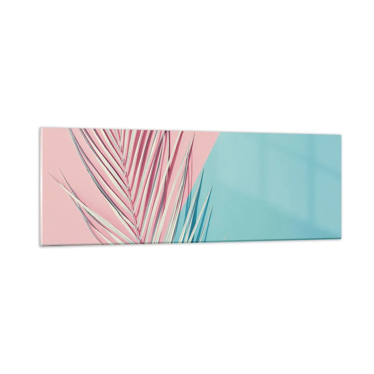 Glasbild - Bild auf glas - Tropischer Eindruck - 90x30 cm