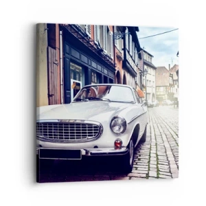 Bild auf Leinwand - Leinwandbild - Die Vergangenheit ist heute - 30x30 cm