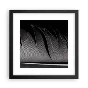 Poster in einem schwarzem Rahmen - Stift – ein wunderbares Design - 30x30 cm
