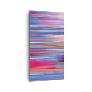 Bild auf Leinwand - Leinwandbild - Aufstieg zum Regenbogen - 65x120 cm
