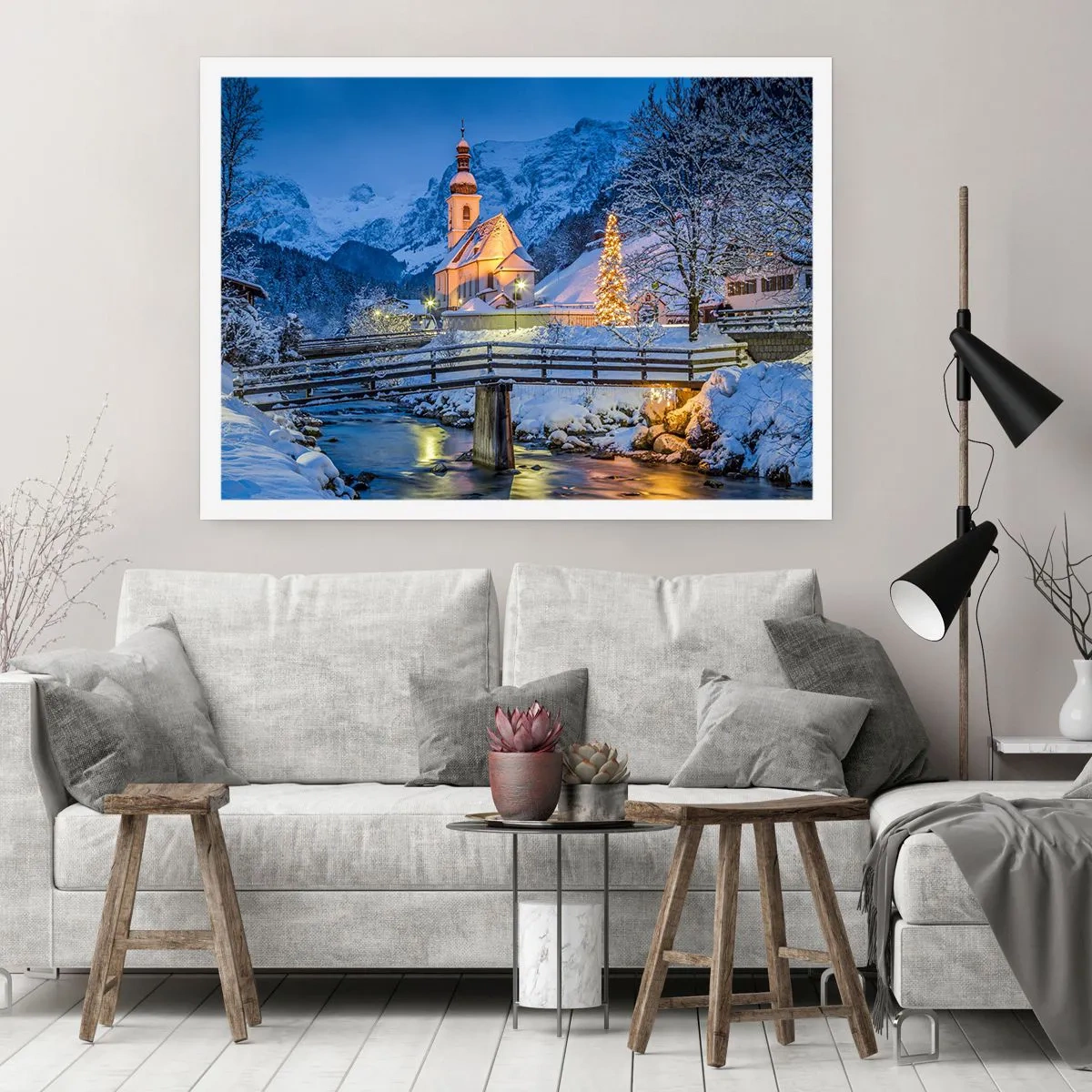 Poster - Weihnachtsgeist - 70x50 cm