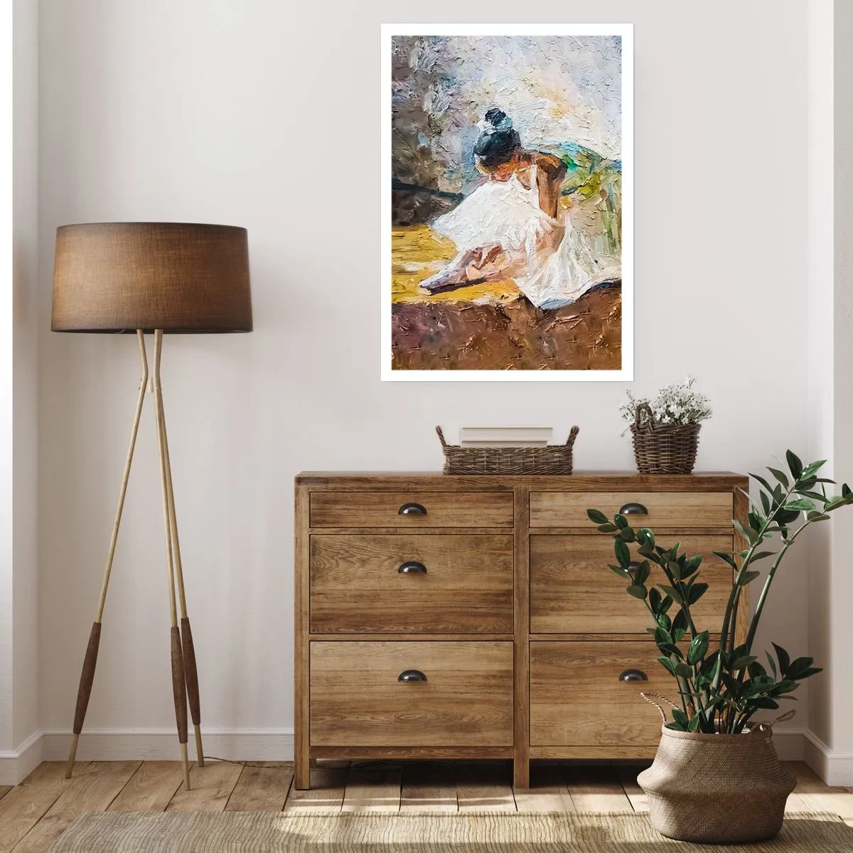 Poster - Aus einem Gemälde von Degas - 70x100 cm
