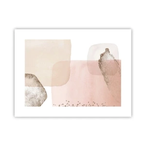 Poster - Ein Blick durch die Farbe - 40x30 cm