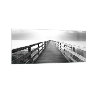 Glasbild - Bild auf glas - In die Ferne ... - 100x40 cm