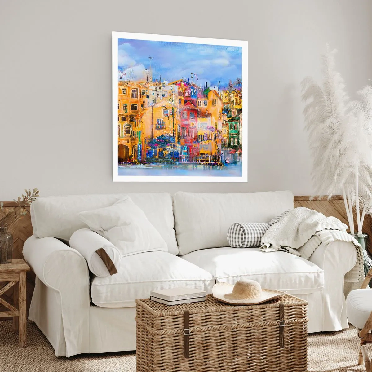 Poster - Wir sind zusammen - 50x50 cm