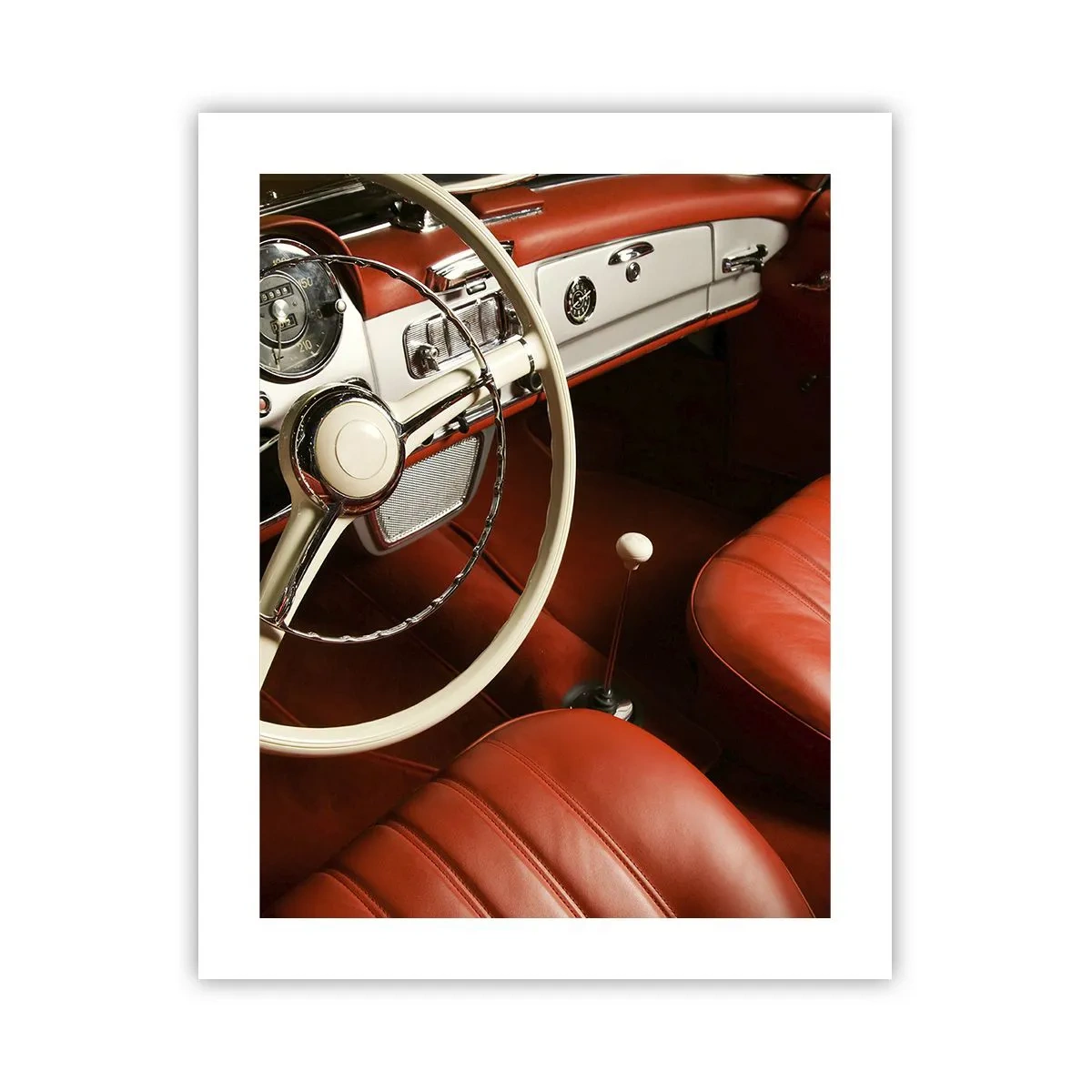 Poster - Luxus im Vintagestil - 40x50 cm