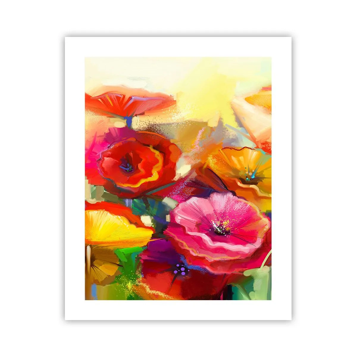 Poster - Nicht nur rot - 40x50 cm