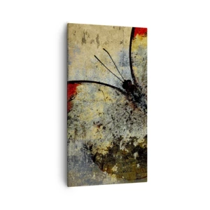 Bild auf Leinwand - Leinwandbild - Pass auf, bevor ich verschwinde - 55x100 cm