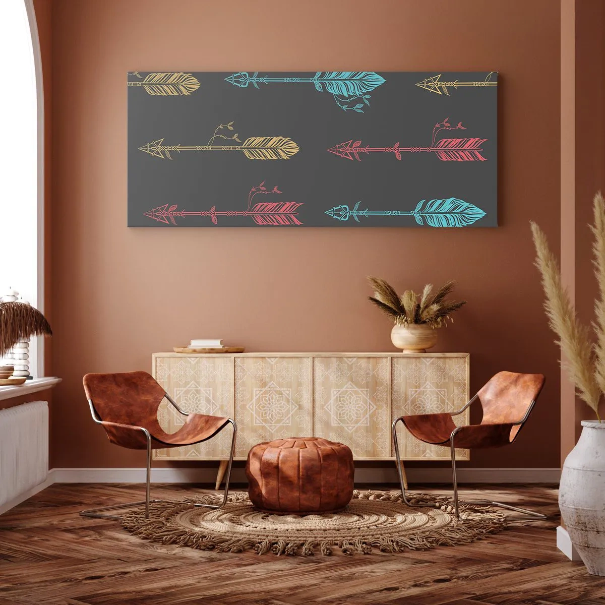 Bild auf Leinwand - Leinwandbild - In der Verordnung - 90x30 cm