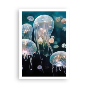 Poster - Unterwasserball - 70x100 cm