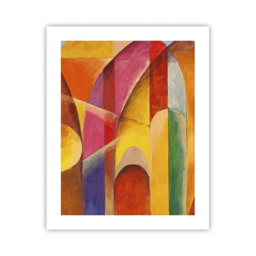 Poster - Kathedrale der Sonne - 40x50 cm