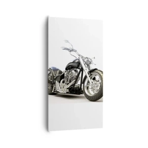 Bild auf Leinwand - Leinwandbild - Stärke mit Charakter - 65x120 cm