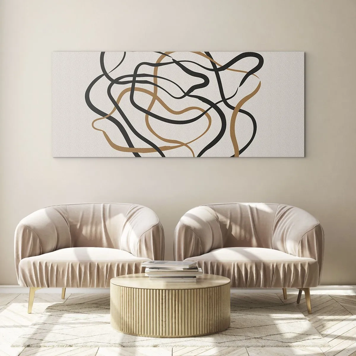 Glasbild - Bild auf glas - Alles ging schief - 100x40 cm