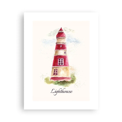 Poster - Das Wetter ringsum ist immer gut - 30x40 cm