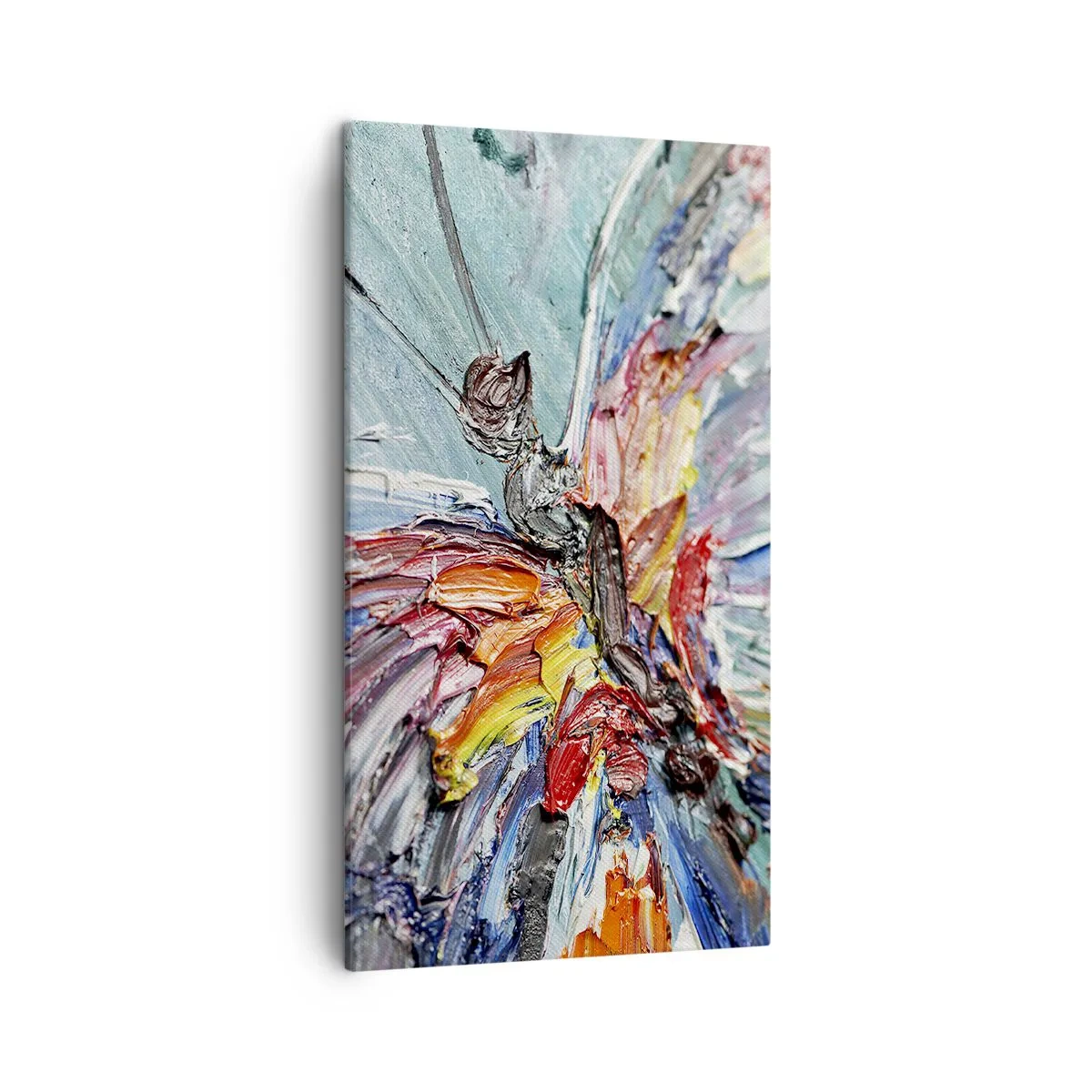 Bild auf Leinwand - Leinwandbild - Von der Natur gemalt - 45x80 cm