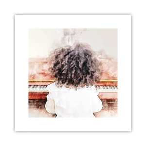 Poster - In der neuen Welt - 30x30 cm