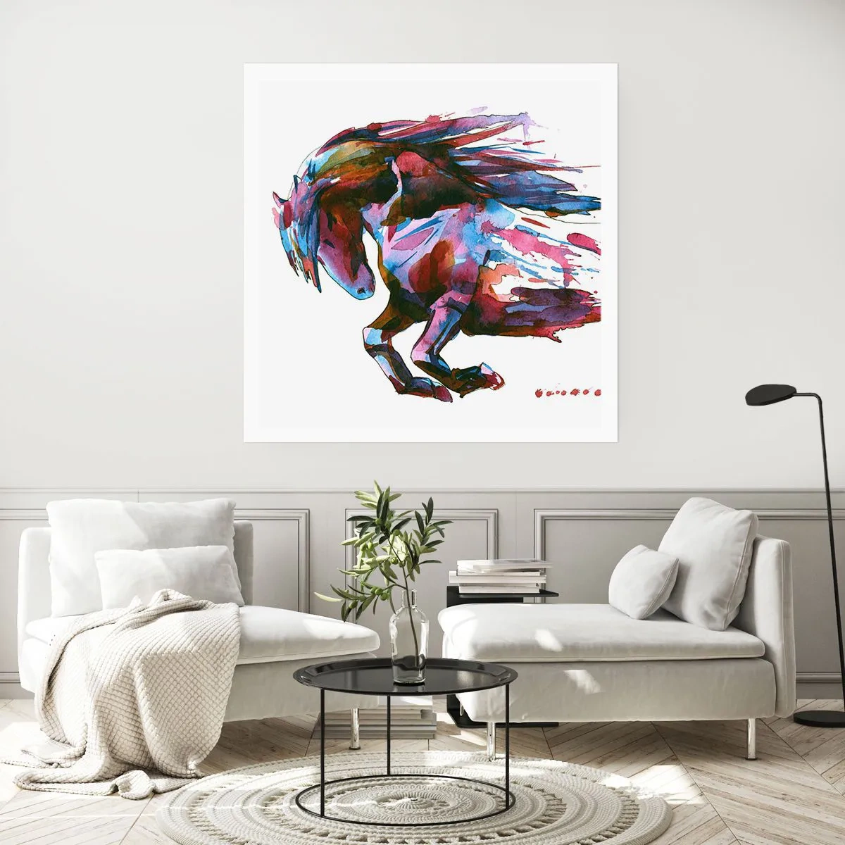 Poster - In Verzückung - 40x40 cm