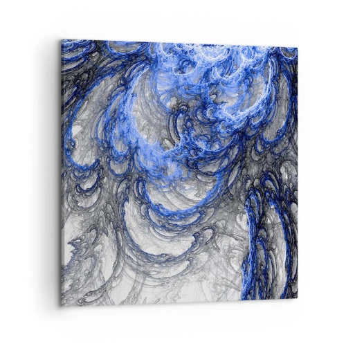 Bild auf Leinwand - Leinwandbild - Die Geburt einer Welle - 50x50 cm