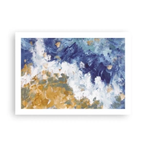 Poster - Tanz der Naturelemente - 70x50 cm