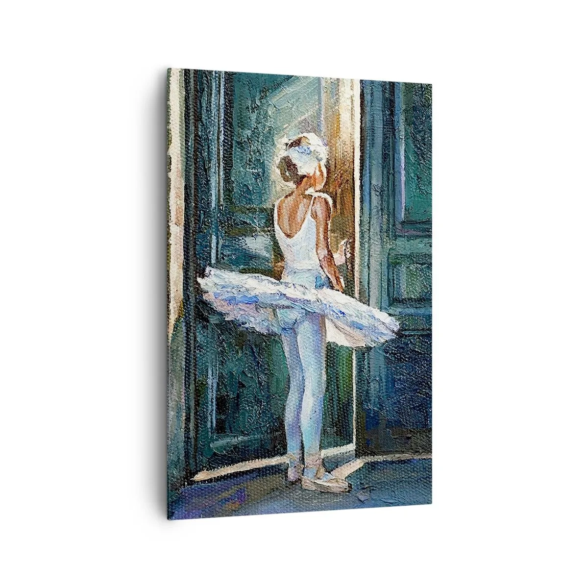 Bild auf Leinwand - Leinwandbild - Vor der Show - 80x120 cm