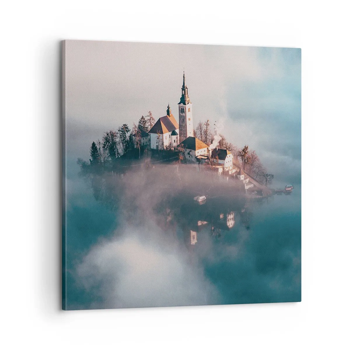 Bild auf Leinwand - Leinwandbild - Trauminsel - 60x60 cm