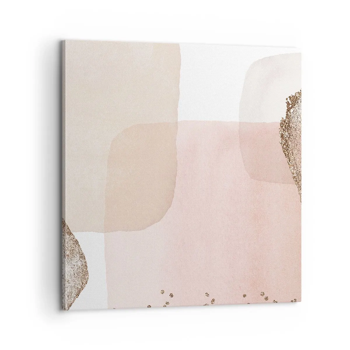 Bild auf Leinwand - Leinwandbild - Ein Blick durch die Farbe - 60x60 cm