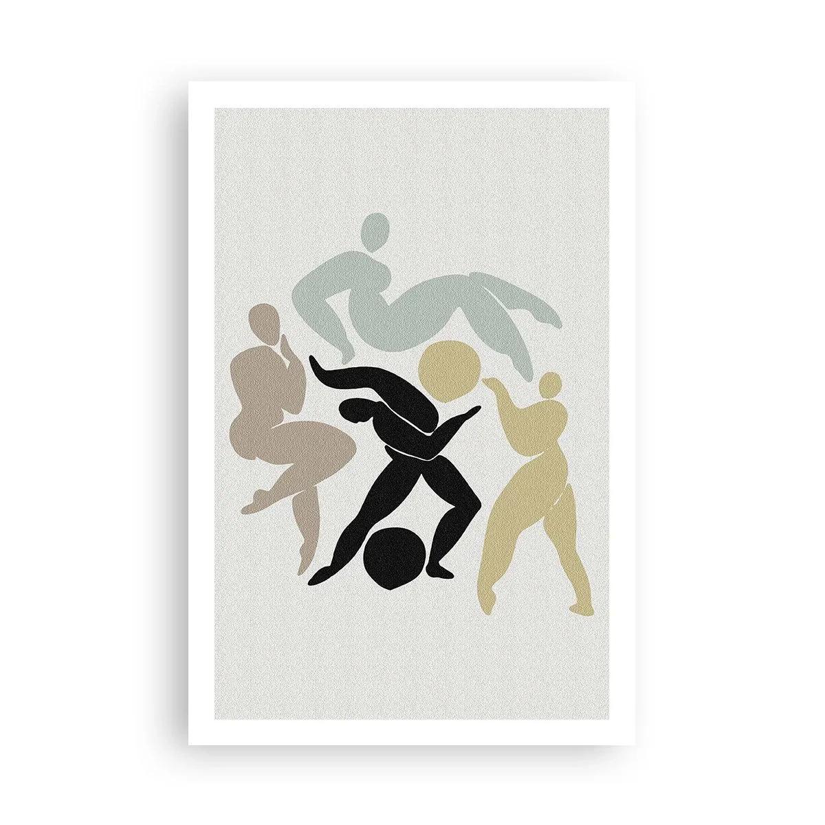 Poster - Bewegung für Gesundheit und Schönheit - 61x91 cm