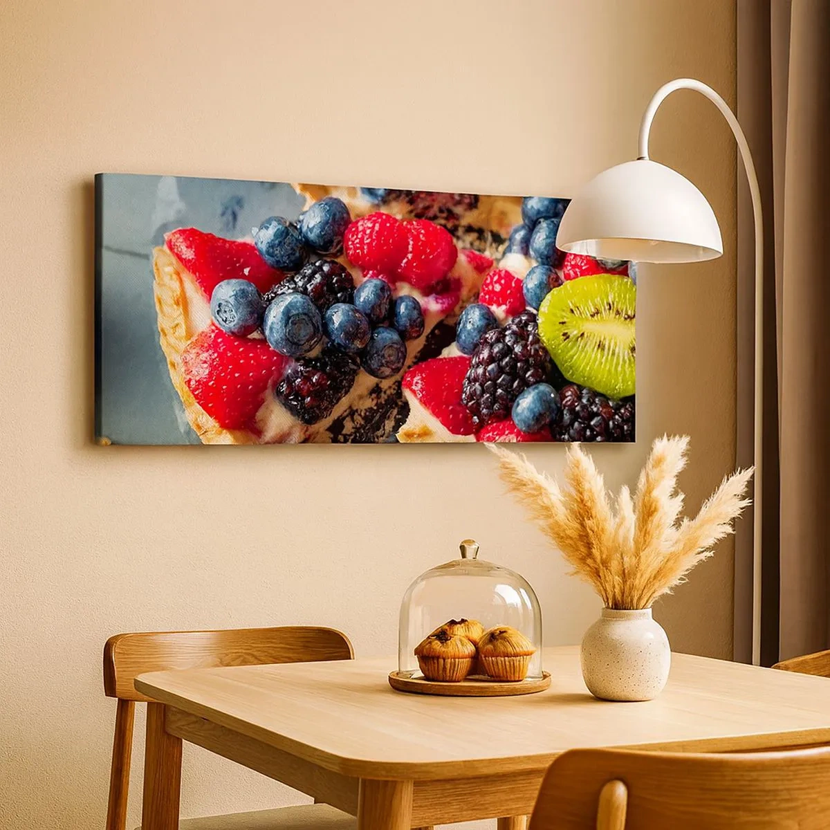 Bild auf Leinwand - Leinwandbild - Dolce Vita! - 100x40 cm