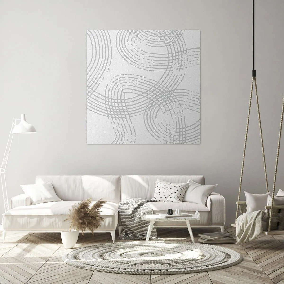 Bild auf Leinwand - Leinwandbild - Es gibt keinen einfachen Weg - 60x60 cm