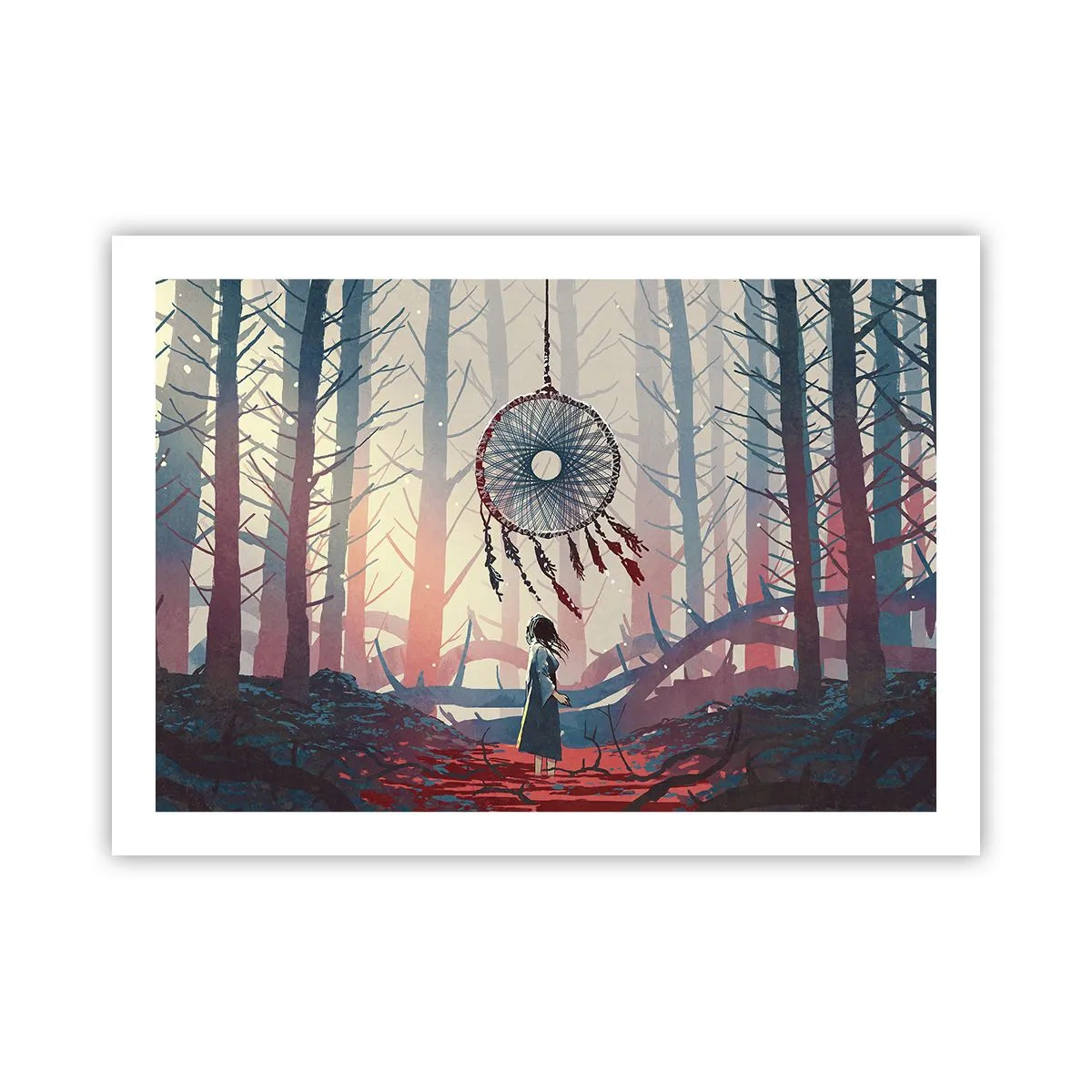 Poster - Geheimes Glücksritual - 70x50 cm