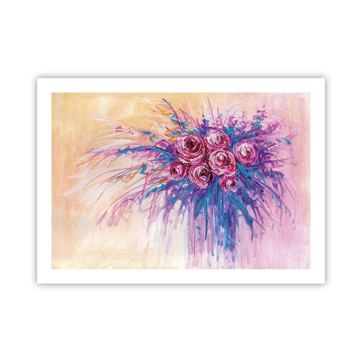 Poster - Rosenbrunnen - 70x50 cm