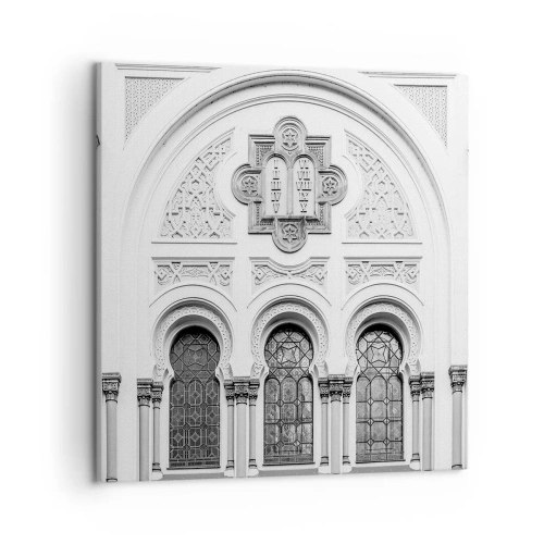 Bild auf Leinwand - Leinwandbild - An der Grenze der Kulturen - 50x50 cm