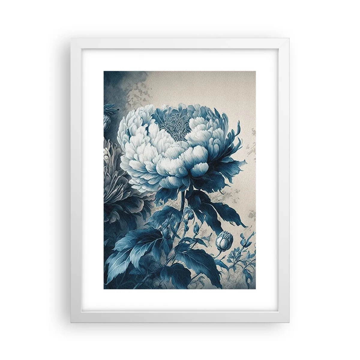 Poster in einem weißen Rahmen - Passendes Paar - 30x40 cm