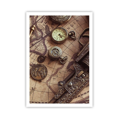 Poster - Das Abenteuer ruft - 70x100 cm