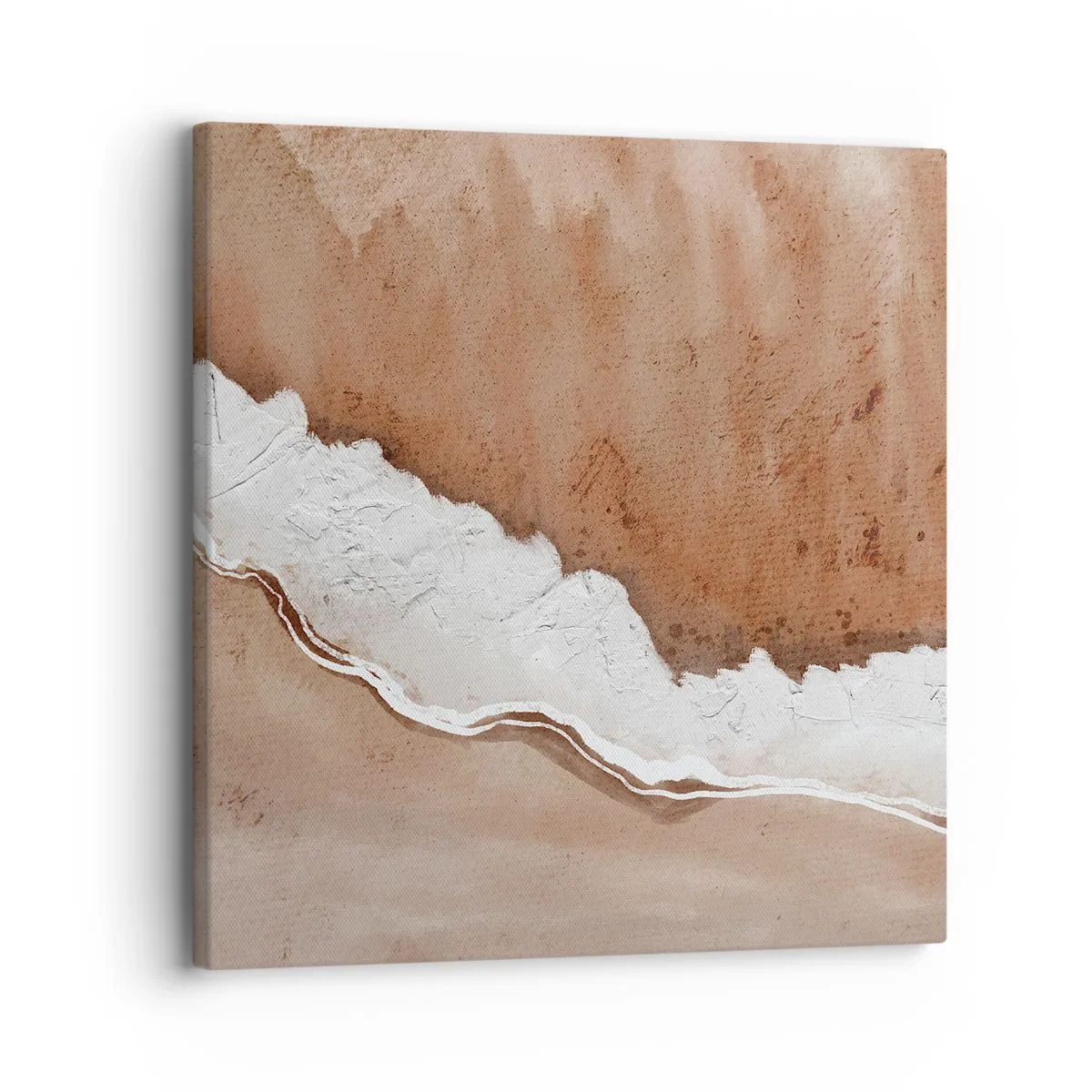 Bild auf Leinwand - Leinwandbild - In Farben der Erde - 30x30 cm