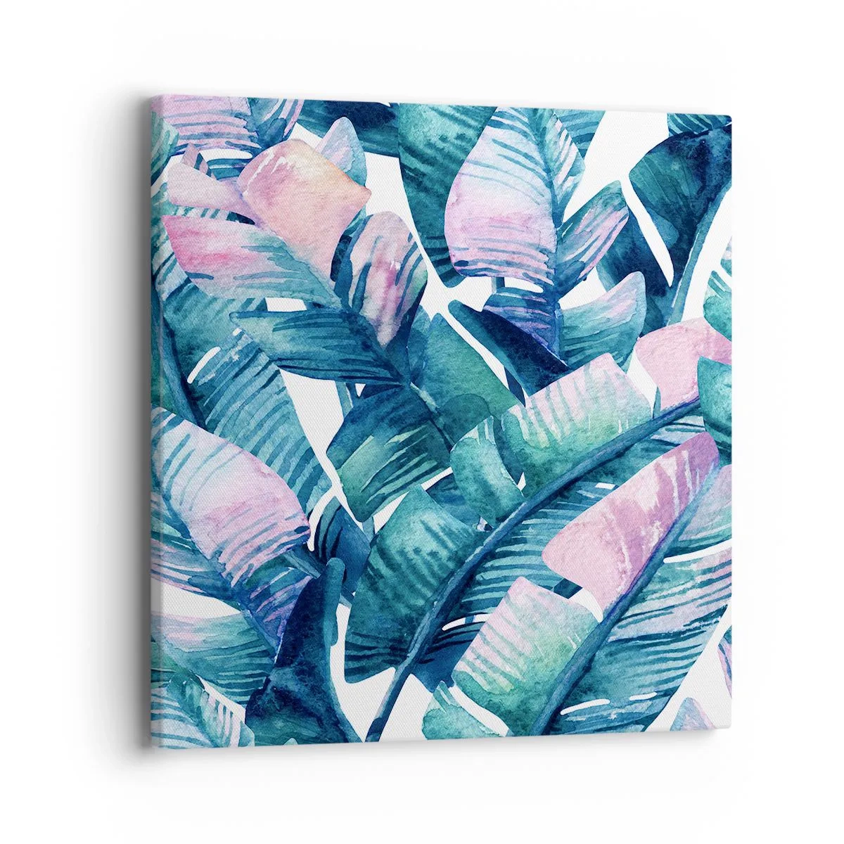 Bild auf Leinwand - Leinwandbild - In einem Bananenhain - 40x40 cm