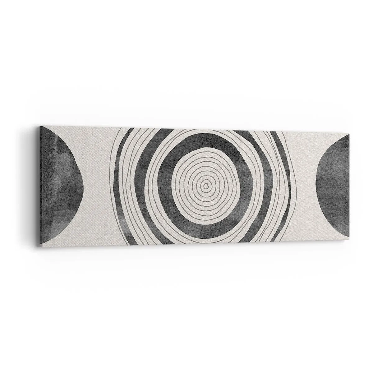 Bild auf Leinwand - Leinwandbild - Wichtig ist, was dazwischen liegt - 90x30 cm