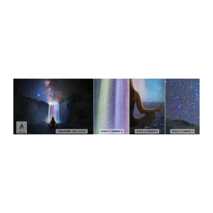 Fototapeten Muster Premium Canvas - Absolute Harmonie - Abstraktion, Wasserfall, Fantasie - 100x30 cm