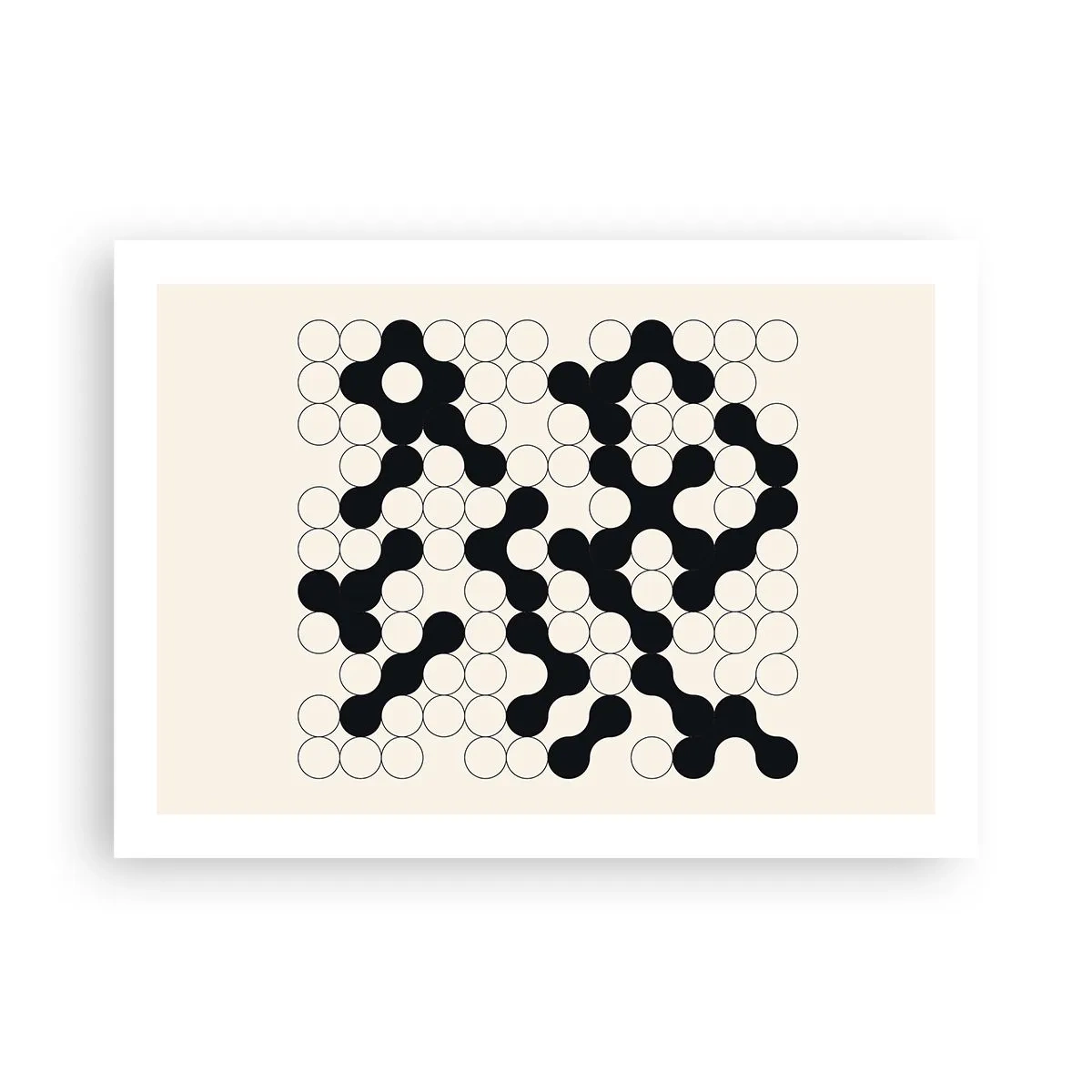 Poster - Chinesisches Spiel – Variation - 70x50 cm