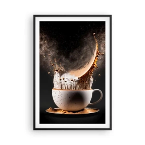 Poster in einem schwarzem Rahmen - Geschmacksexplosion - 61x91 cm