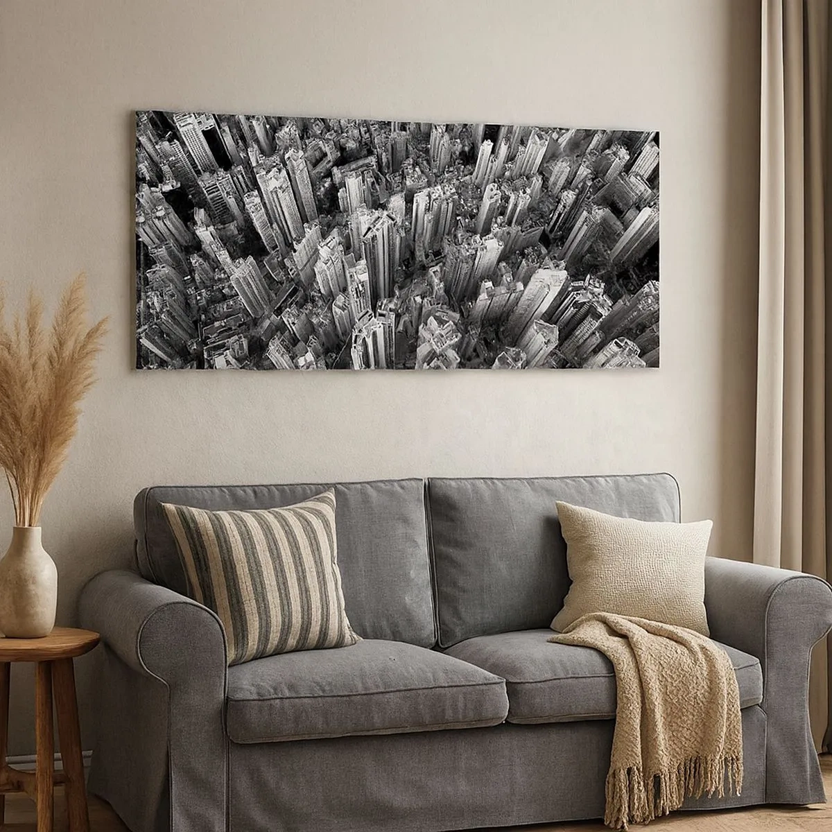 Bild auf Leinwand - Leinwandbild - Immer höher und höher - 100x40 cm
