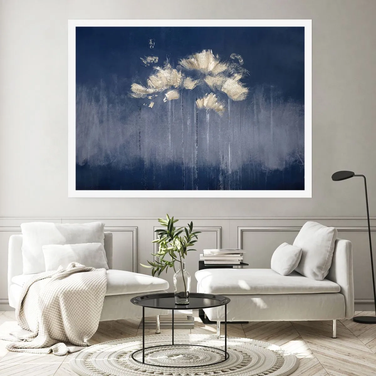 Poster - Wie Blütenblätter im Wind - 40x30 cm