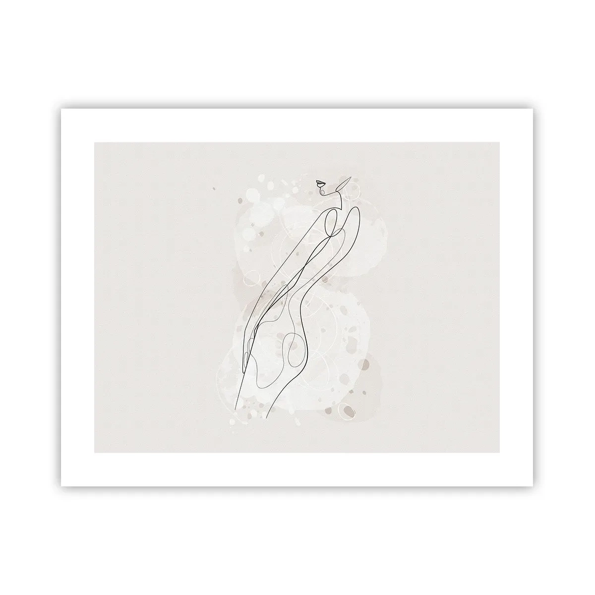 Poster - Der Blick schweift - 50x40 cm
