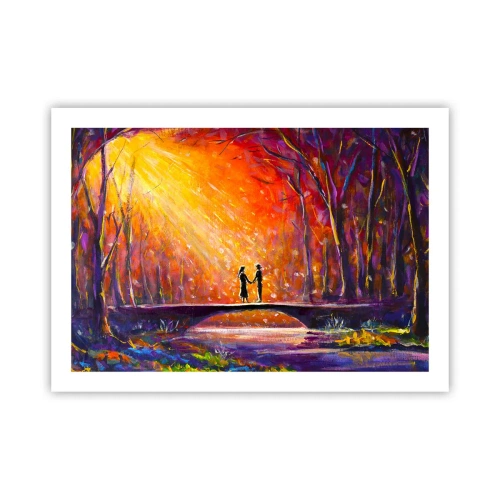 Poster - Der Himmel liebt sie auch - 70x50 cm